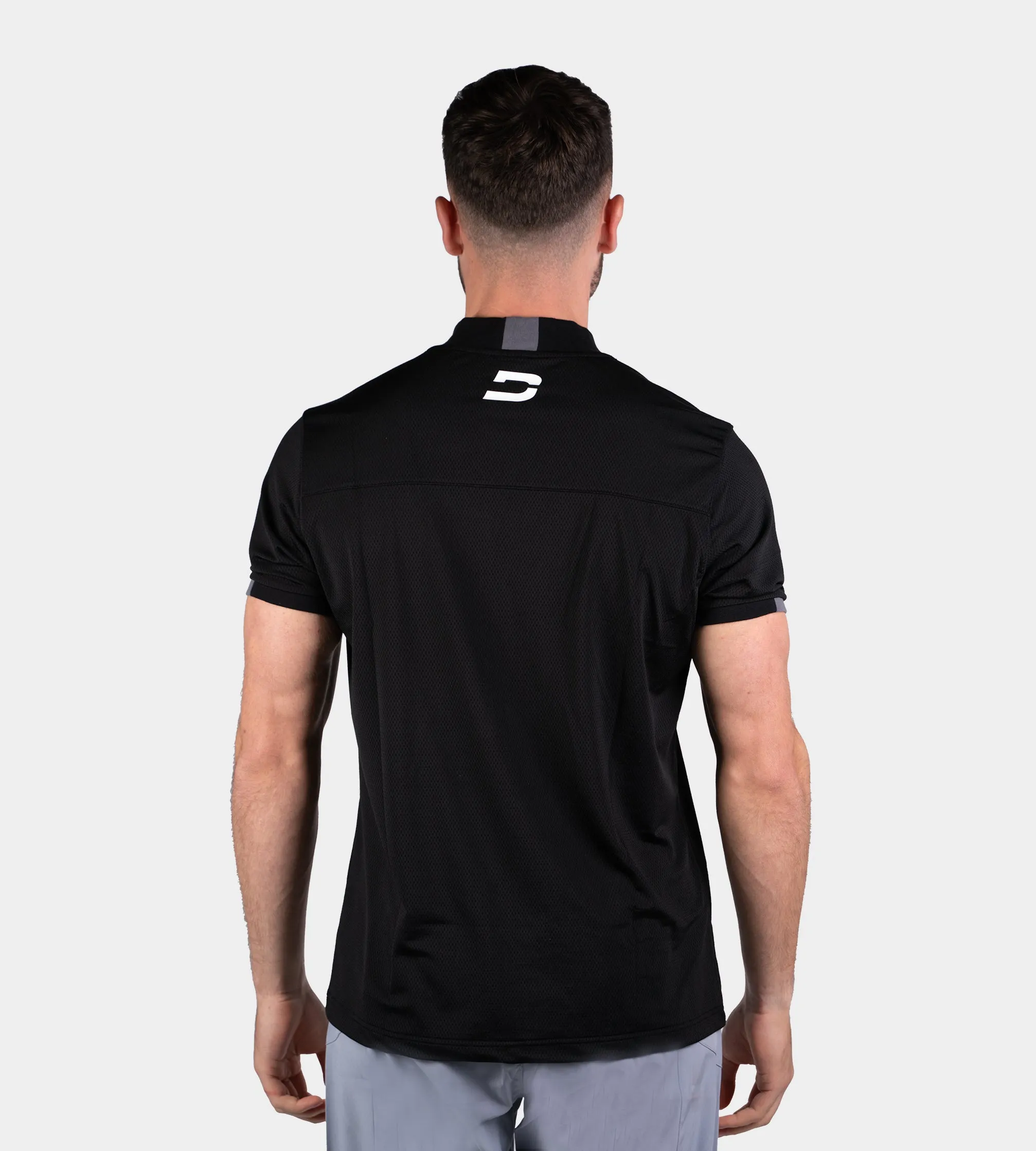 CROWNED POLO - BLACK