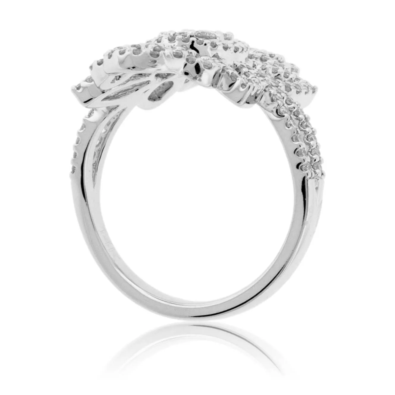 Diamond Art Deco Style Ring