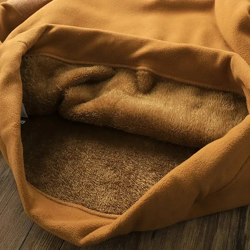 Double-sided Velvet Fleece Pullover