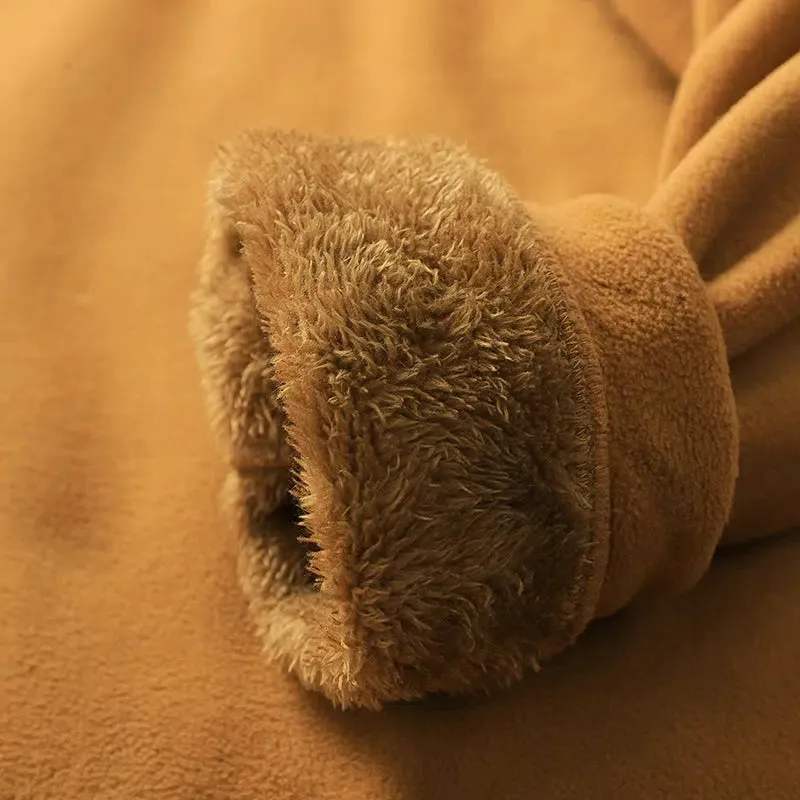 Double-sided Velvet Fleece Pullover