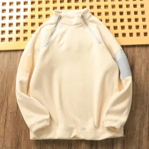 Double-sided Velvet Fleece Pullover