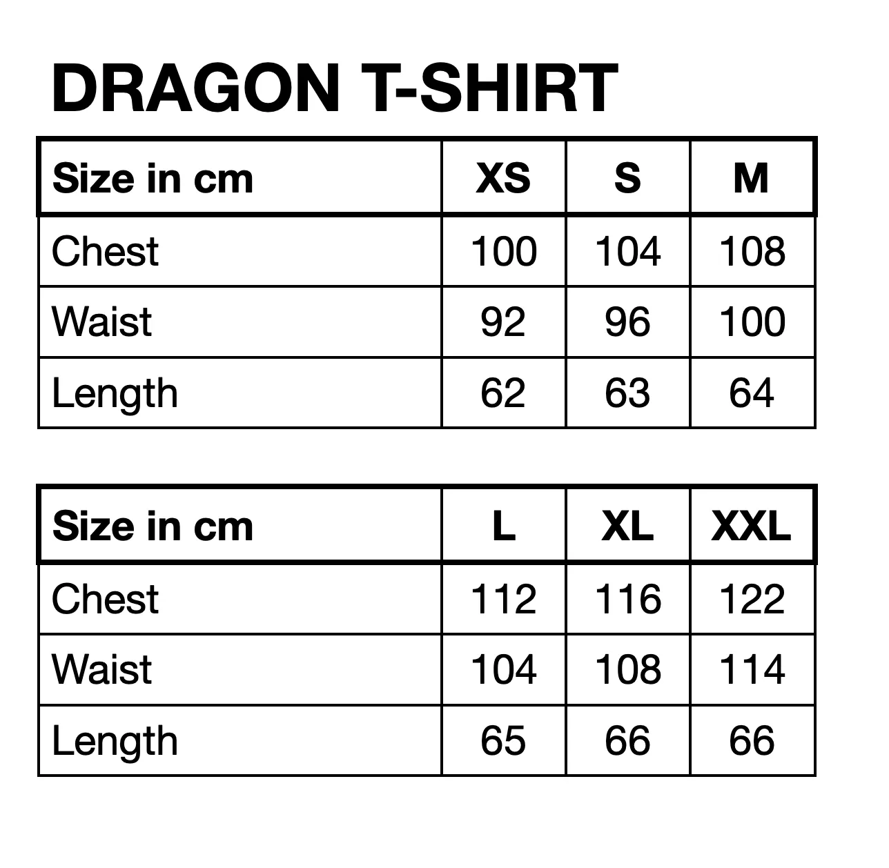 Dragon T-shirt - Black