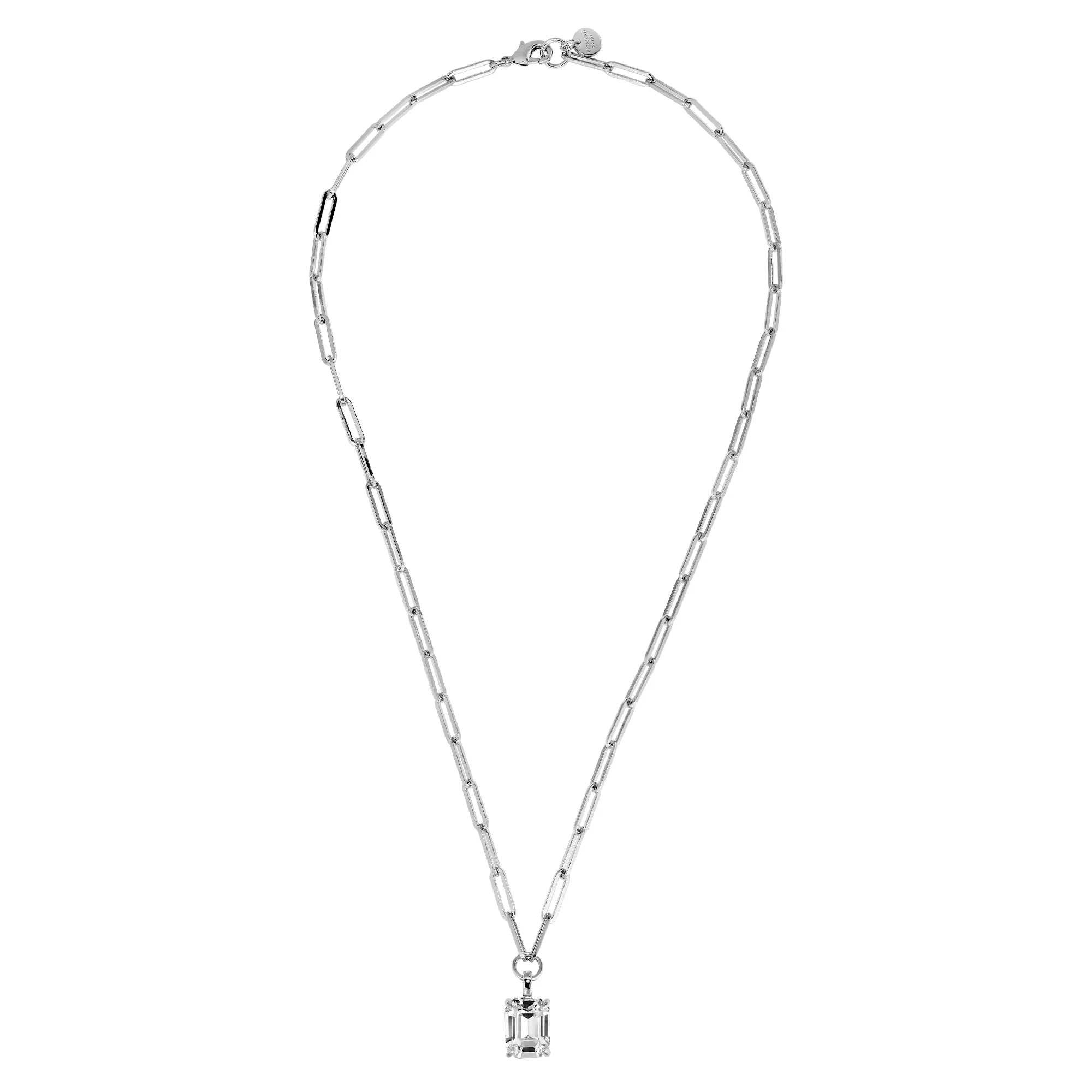 Dyrberg Kern Octa Silver Necklace