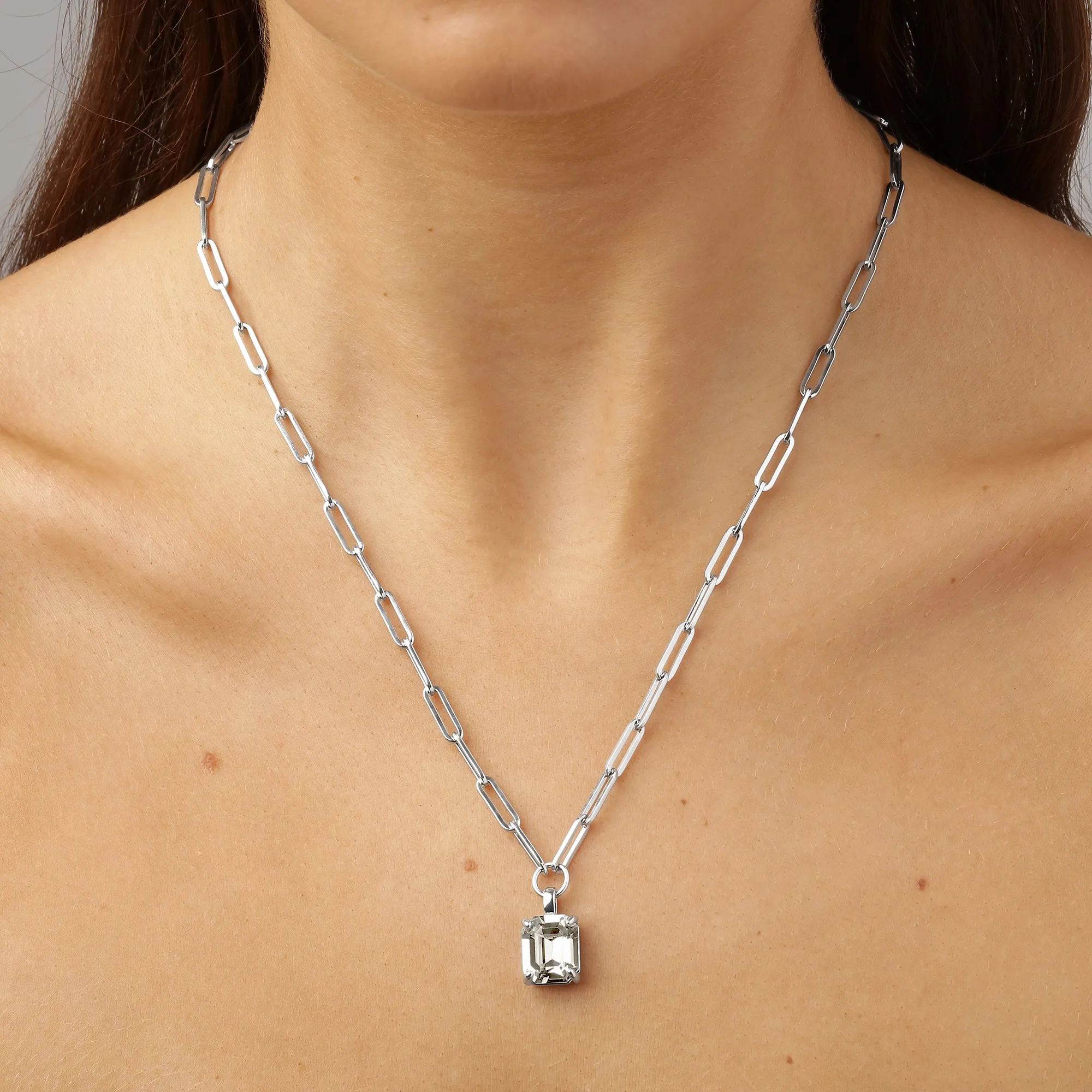 Dyrberg Kern Octa Silver Necklace