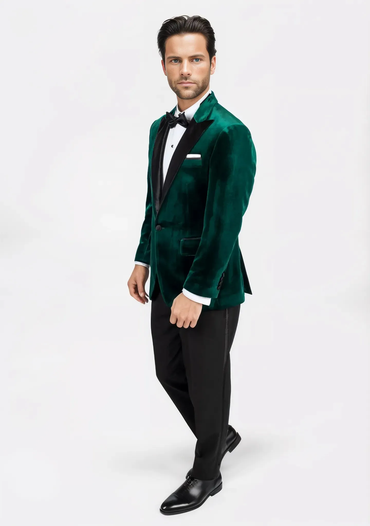 Emerald Green Velvet Tuxedo