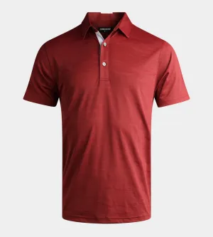 FINESSE POLO - BURGUNDY