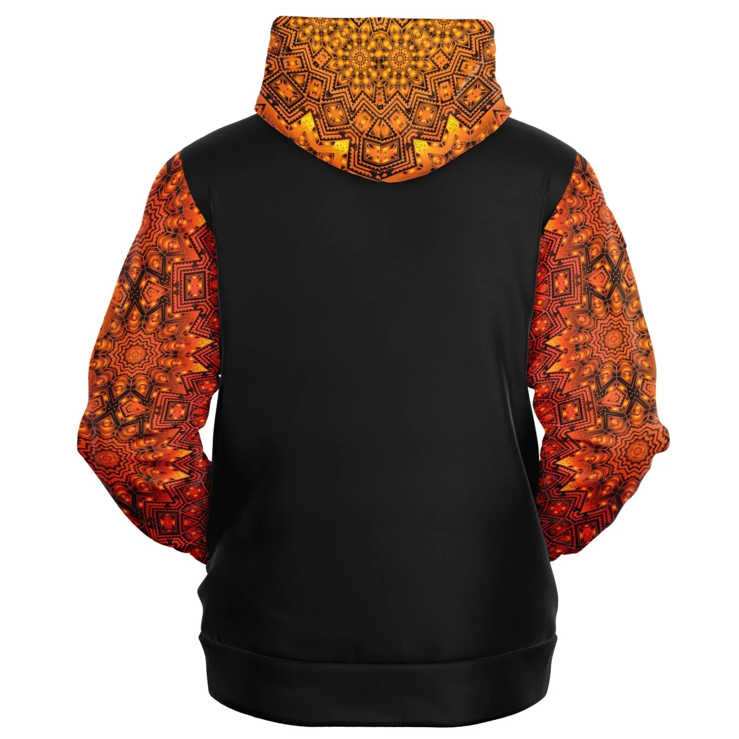 Fire Deco Mandala Zip Hood