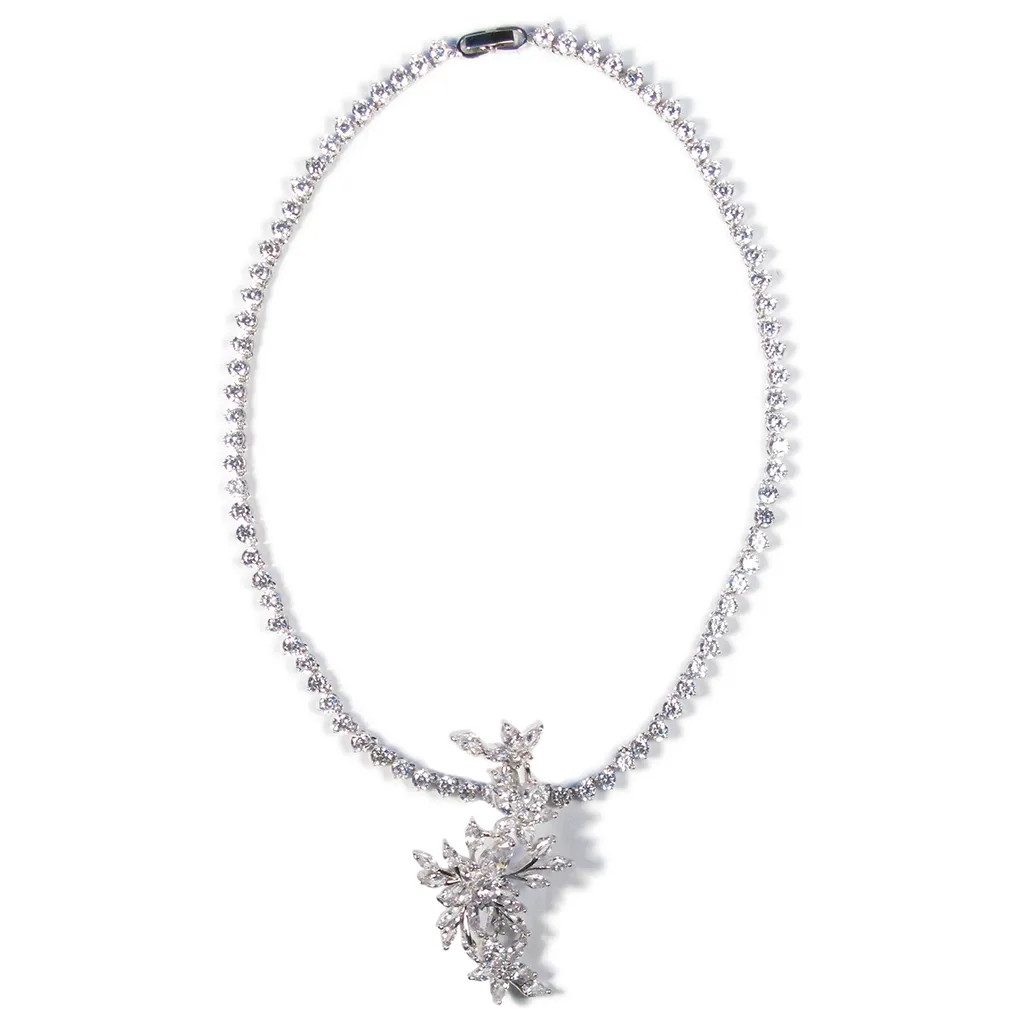 Floral Fortuna Diamontage™ 23.4 Carat Necklace