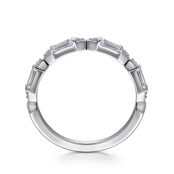 Gatsby Diamond Wedding Band