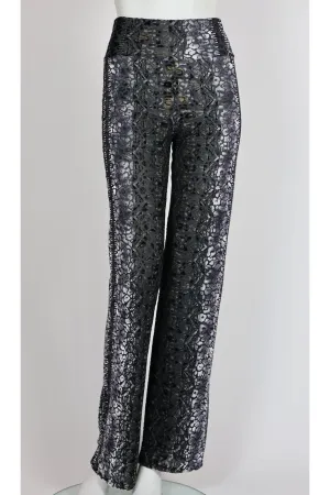 GINA Burnout Velvet Pants
