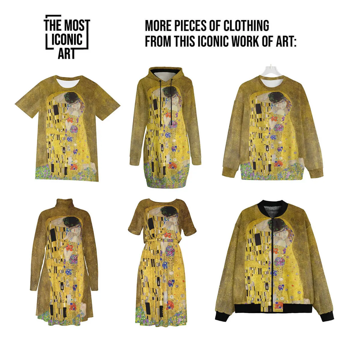Gustav Klimt The Kiss Polo Shirt