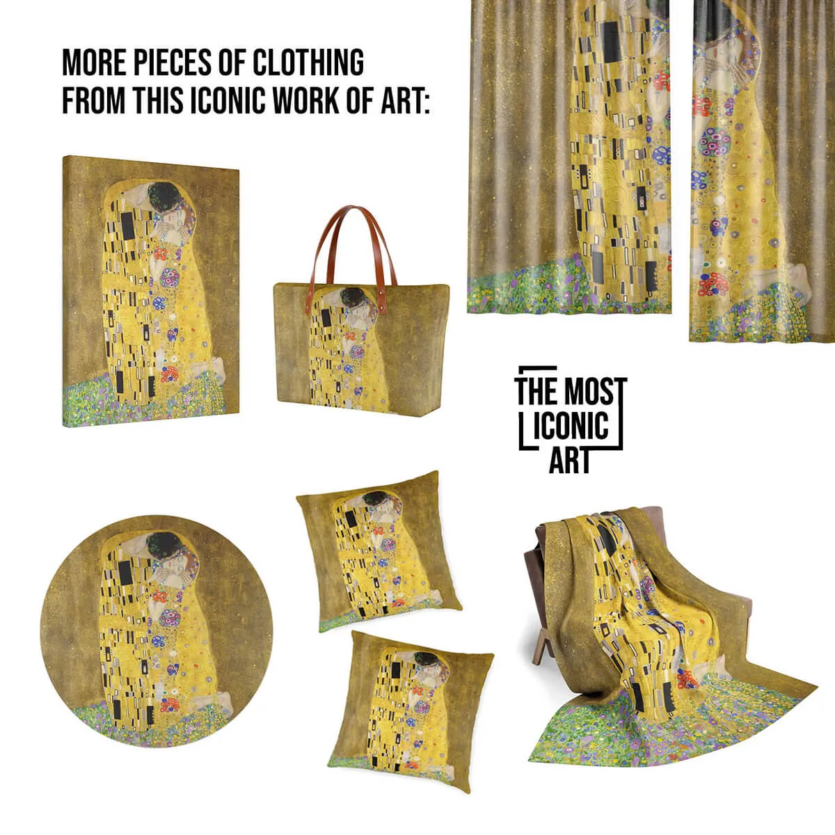 Gustav Klimt The Kiss Polo Shirt