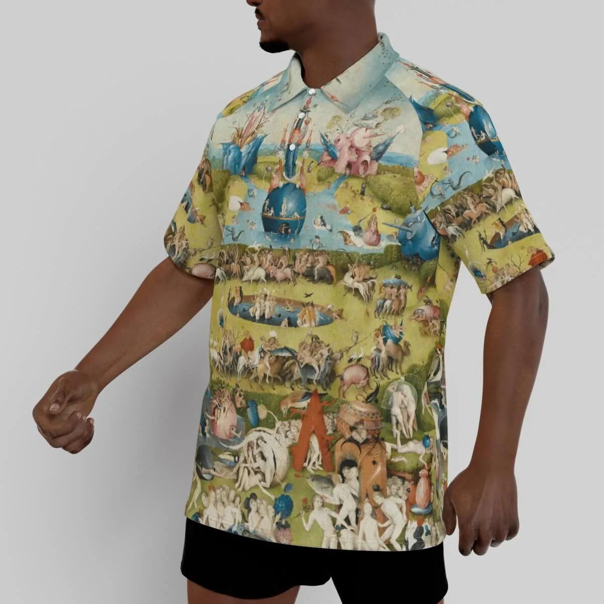 Hieronymus Bosch The Garden of Earthly Delights Polo Shirt