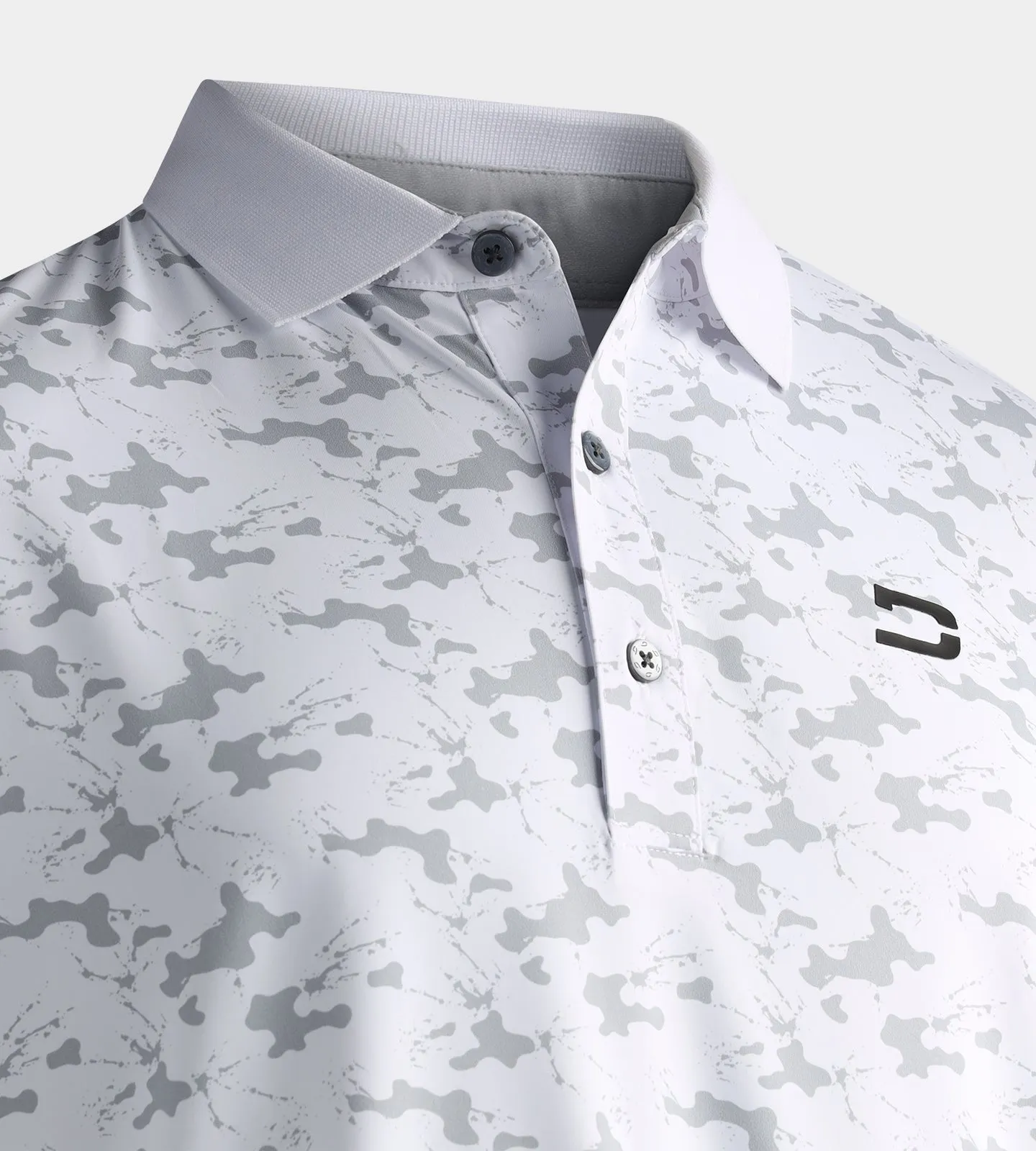 INKED POLO - WHITE