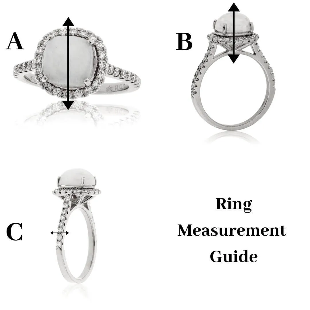 Intricate Bold Diamond Ring