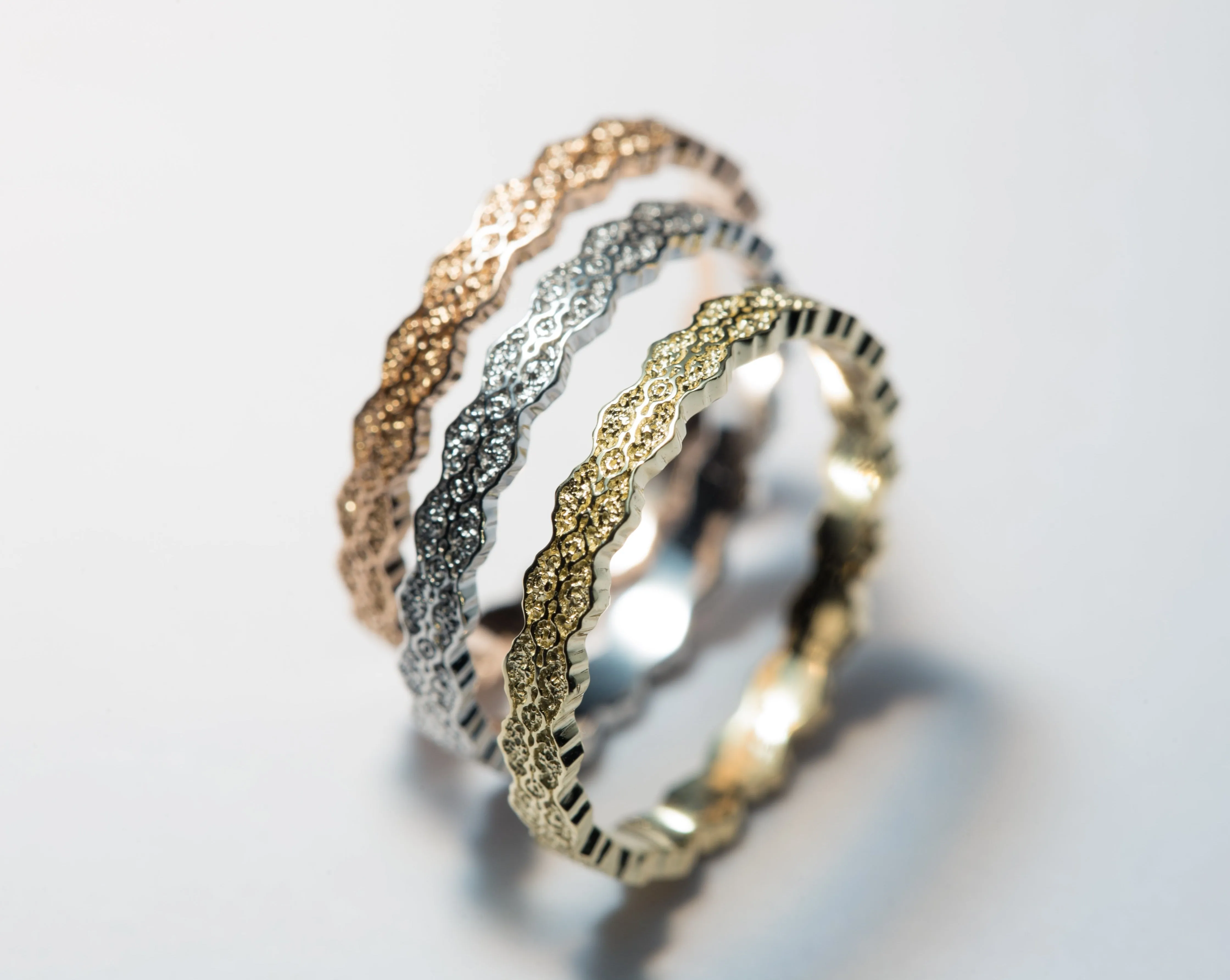 Isla Lace Wedding Ring