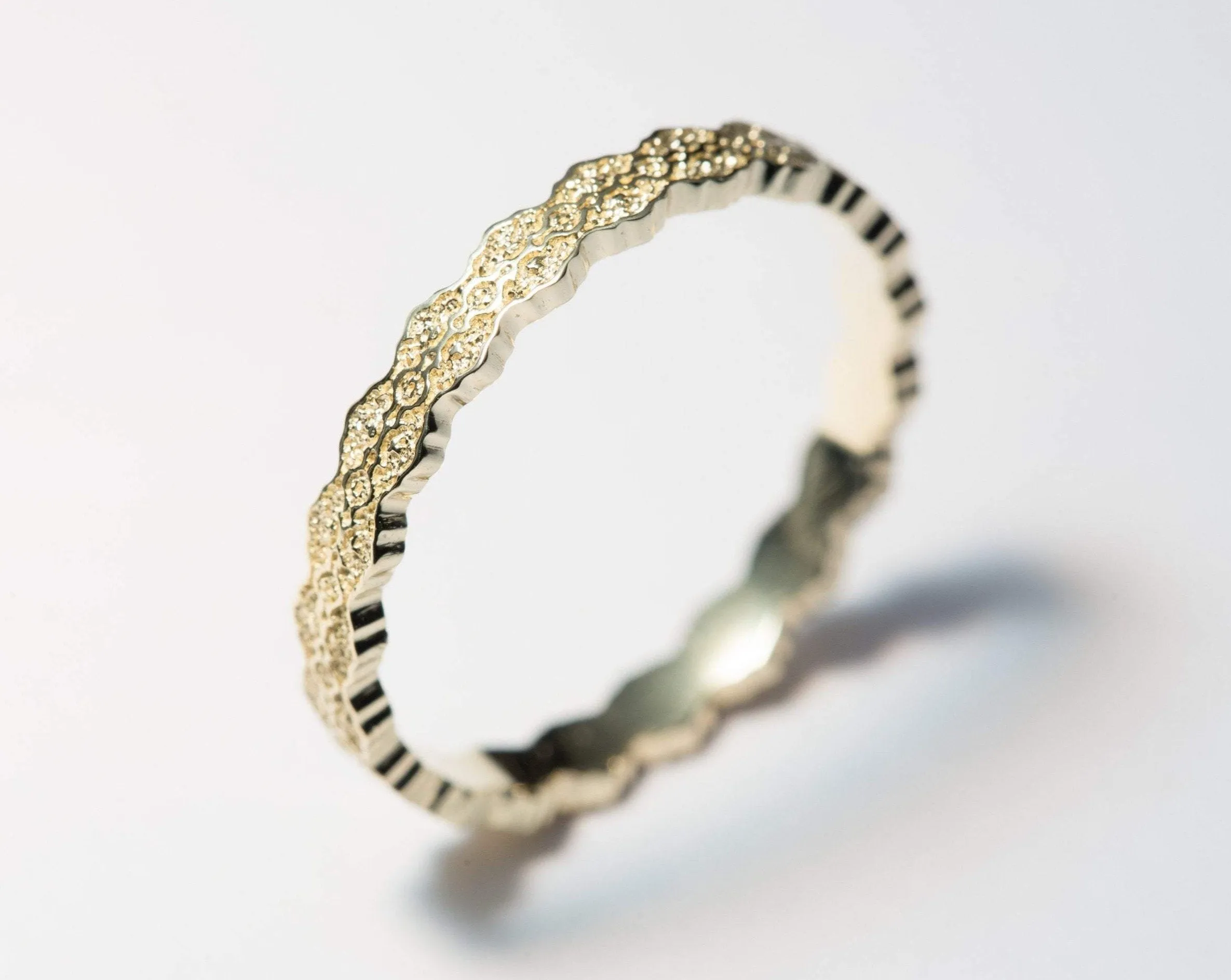Isla Lace Wedding Ring