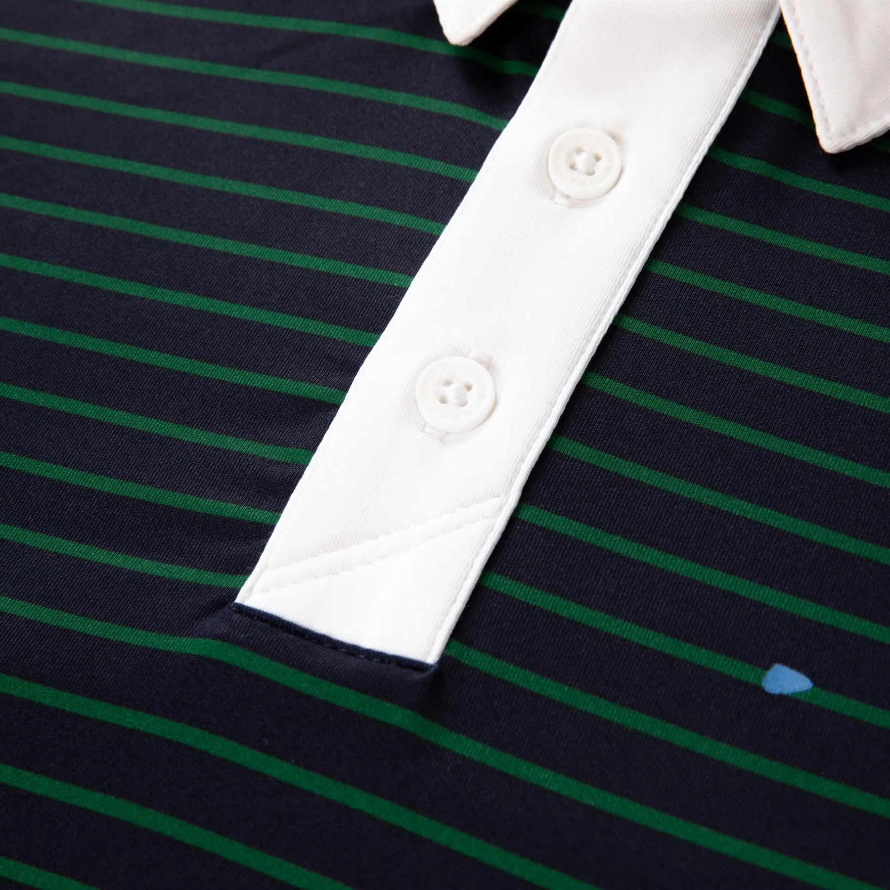 Jackson Polo Eden Green Stripe