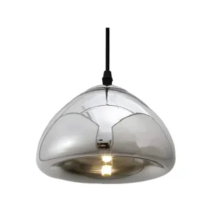 K-Light Pendant Metallic Glass Chrome CA-KLCH-3047/Chrome