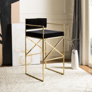 Kian Velvet Directors Stool- SFV3502A
