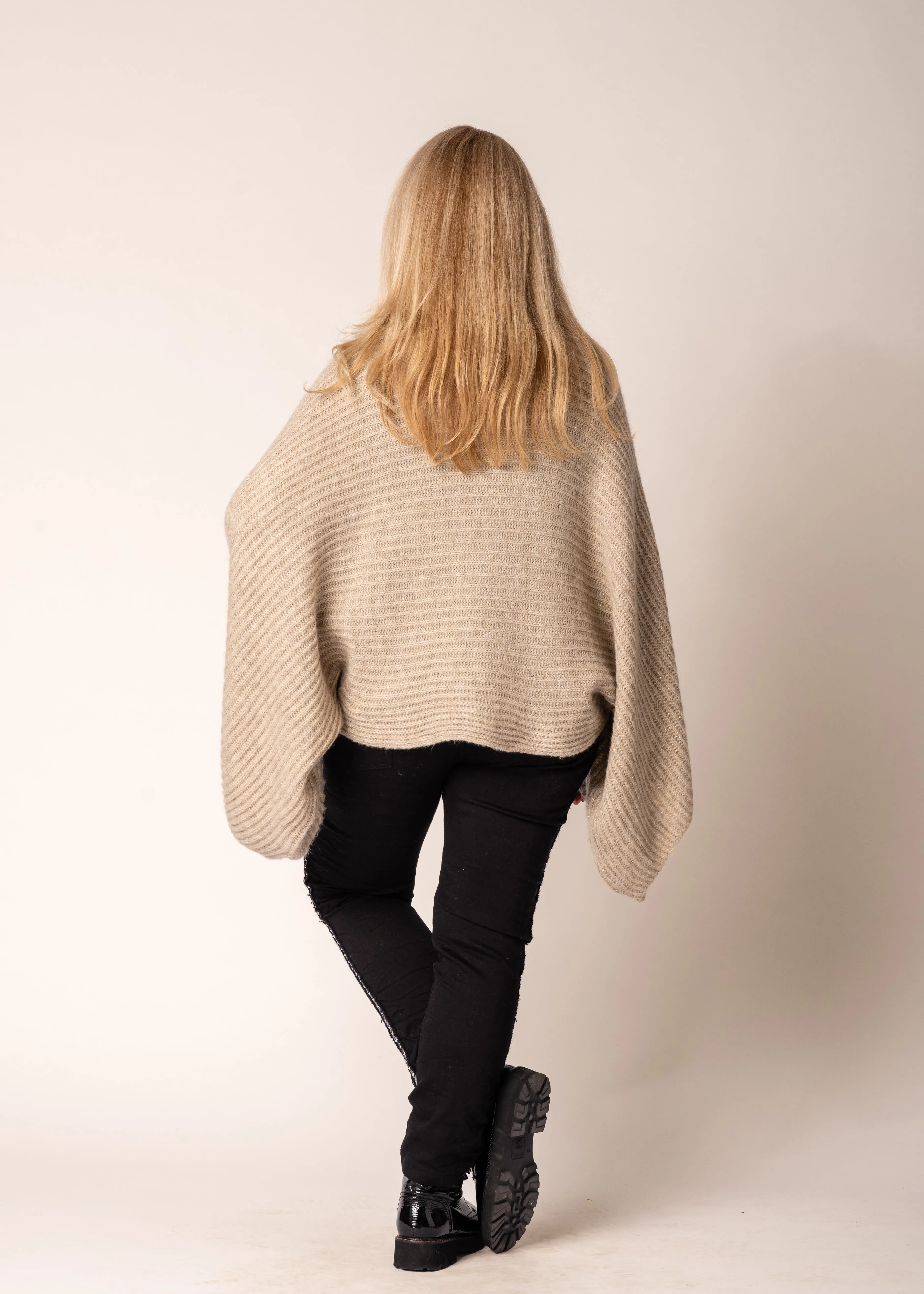 Leah Knit Top in Latte