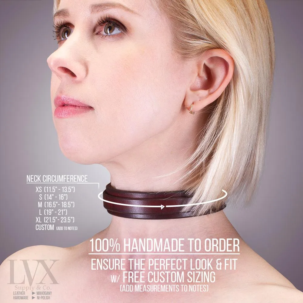 Low-Profile Classic Collar [Suede-Lined]