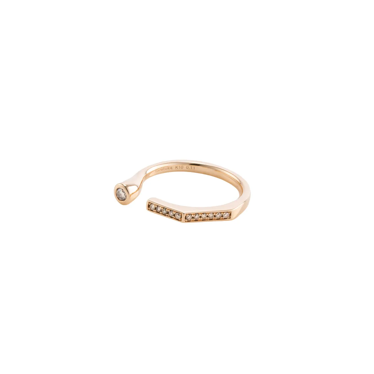 【Made-To-Order】MANHATTAN Diamond Cuff Ring