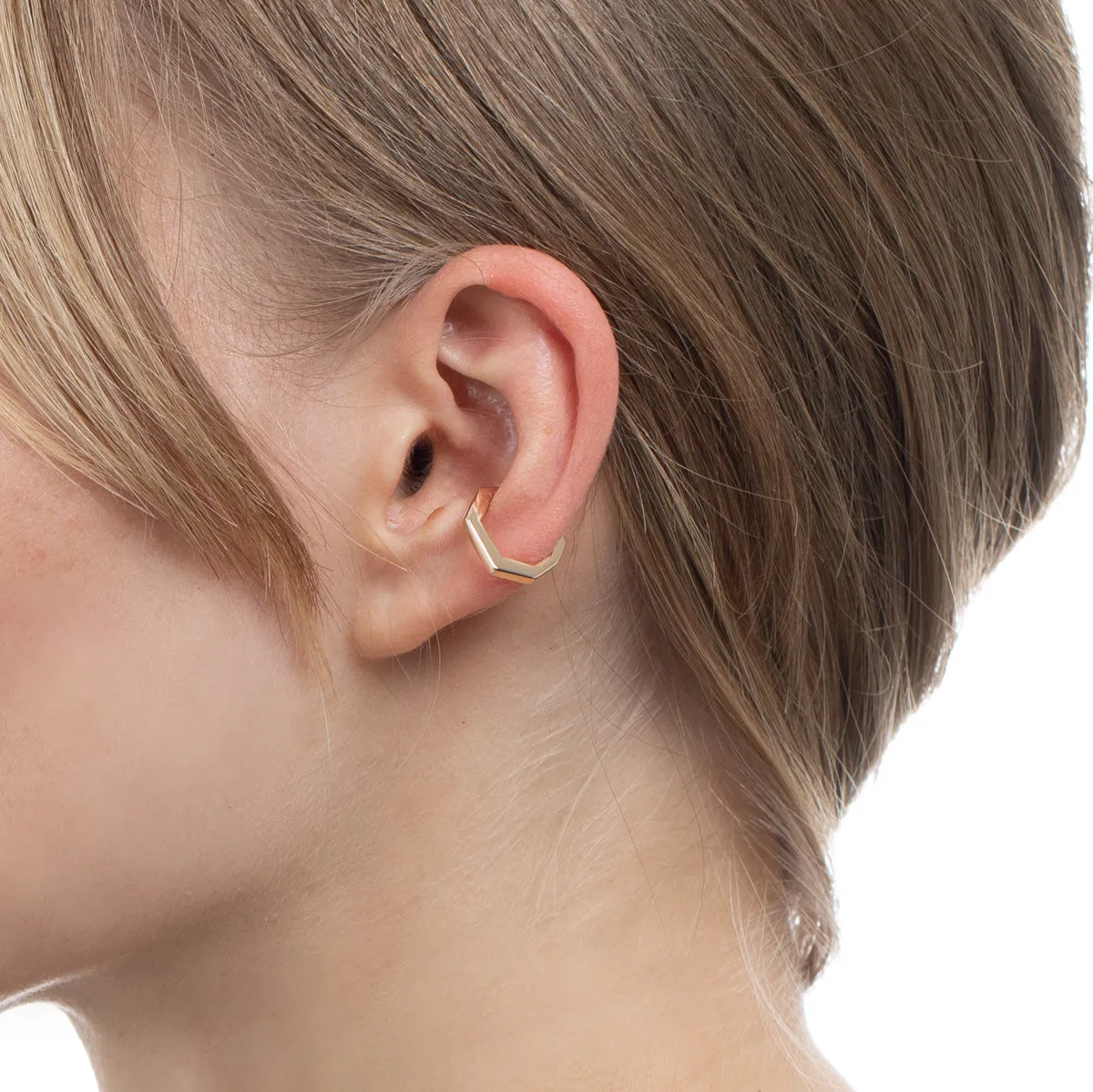 MANHATTAN Octagon Ear Cuff Small size
