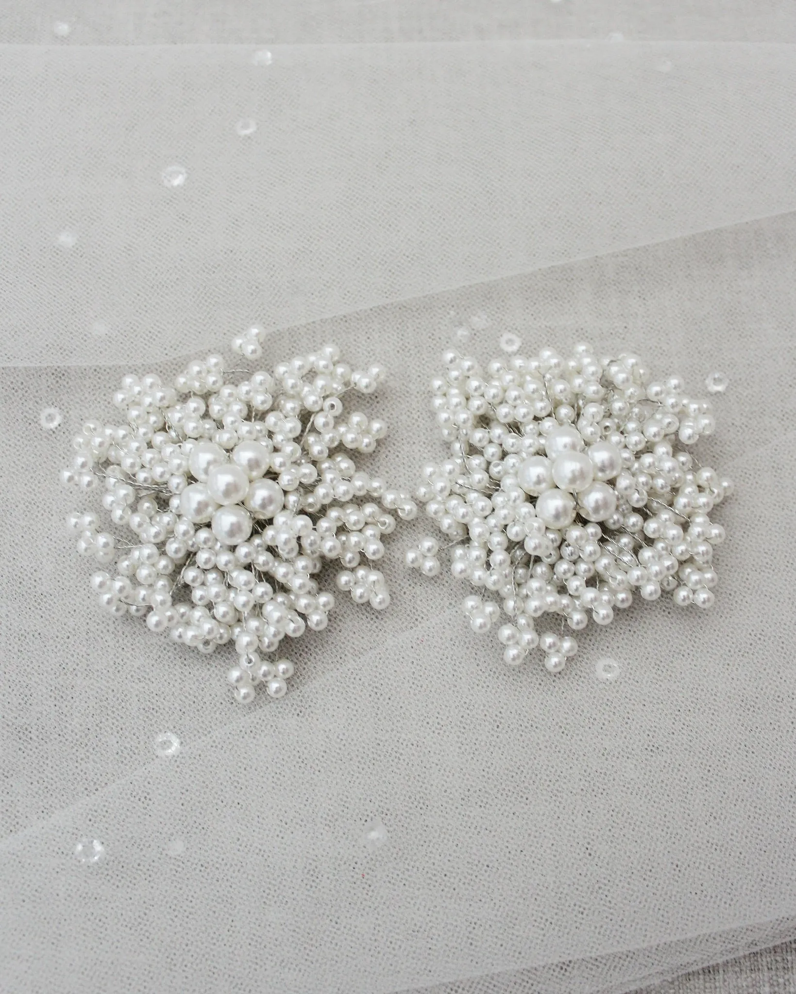 Mini Pearls Shoe Clips