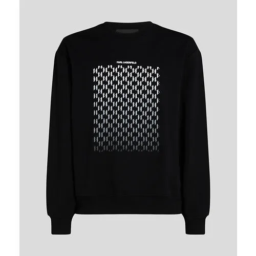 MONOGRAM PLACEMENT SWEATSHIRT