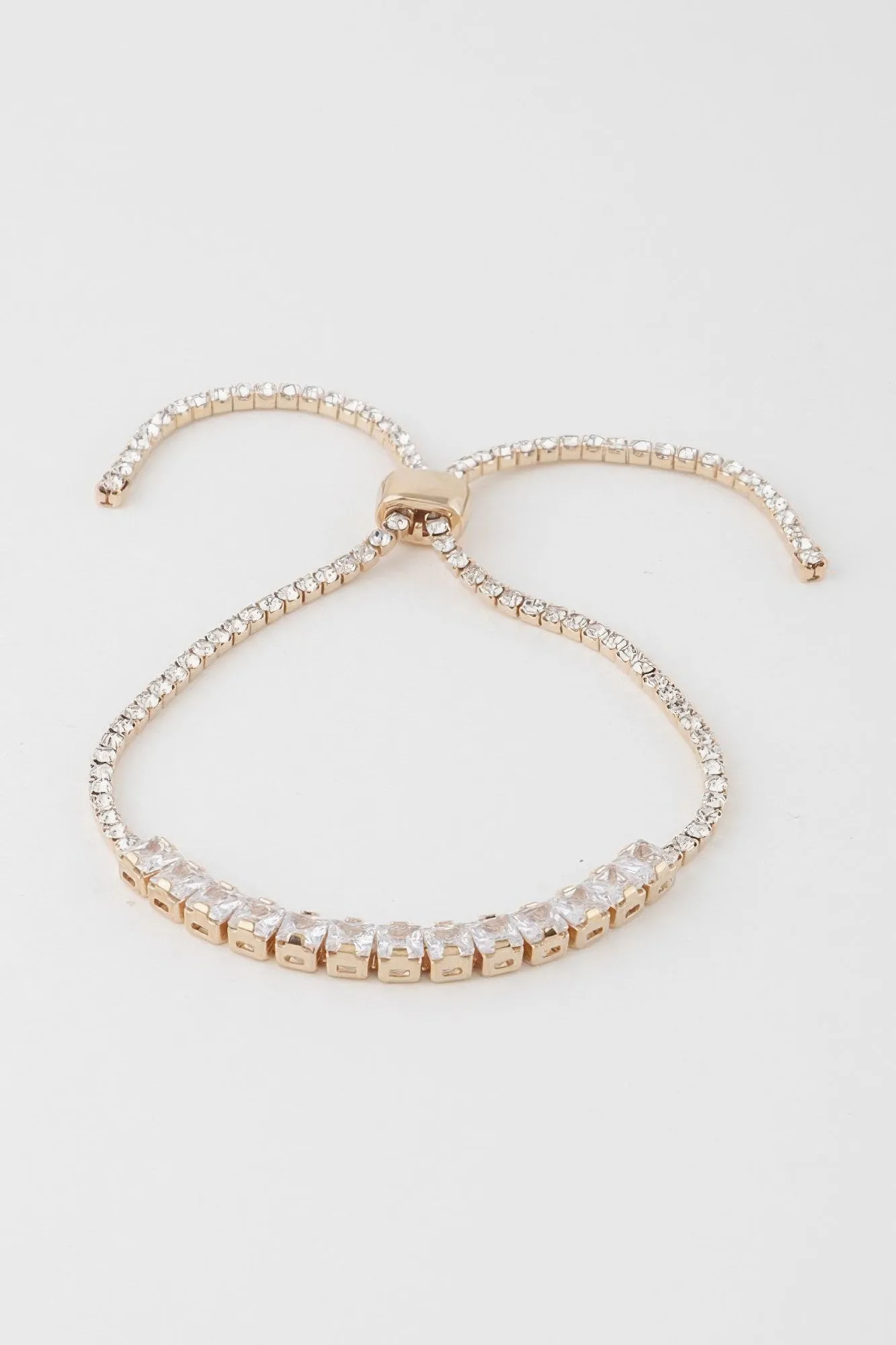Multi Cubic Jeweled Bracelet