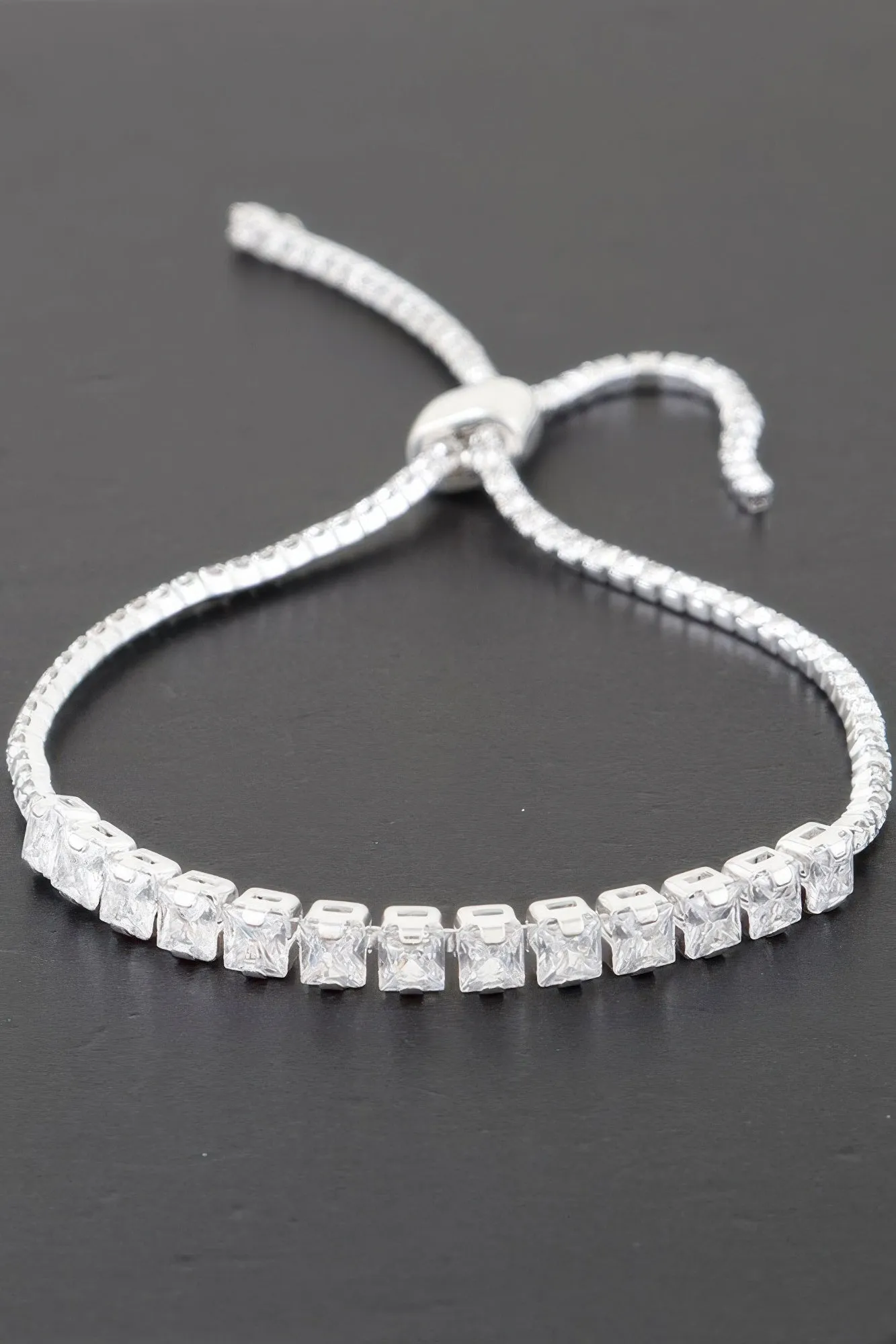Multi Cubic Jeweled Bracelet