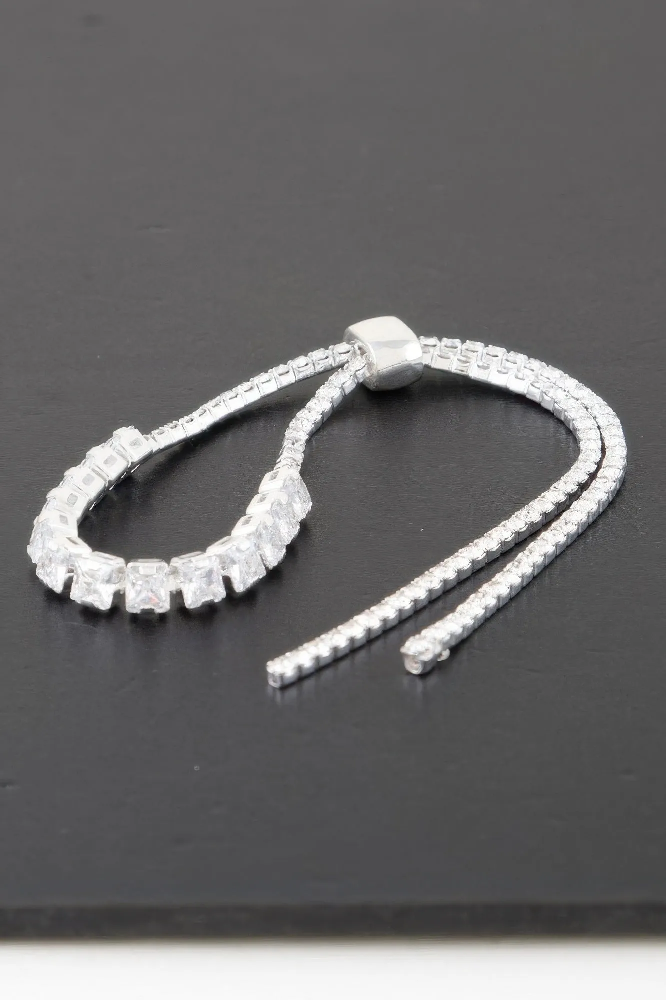 Multi Cubic Jeweled Bracelet