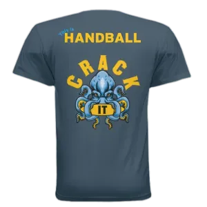 **NEW ITEM**  "Crack It" Indigo Next Level Apparel Crewneck ~ Pro Player Tee (comes w/membership)