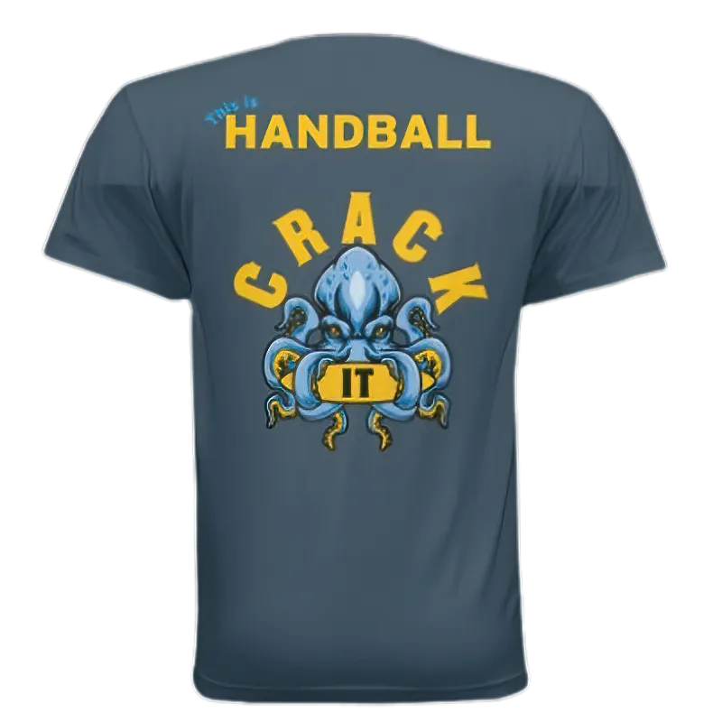 **NEW ITEM**  "Crack It" Indigo Next Level Apparel Crewneck ~ Pro Player Tee (comes w/membership)