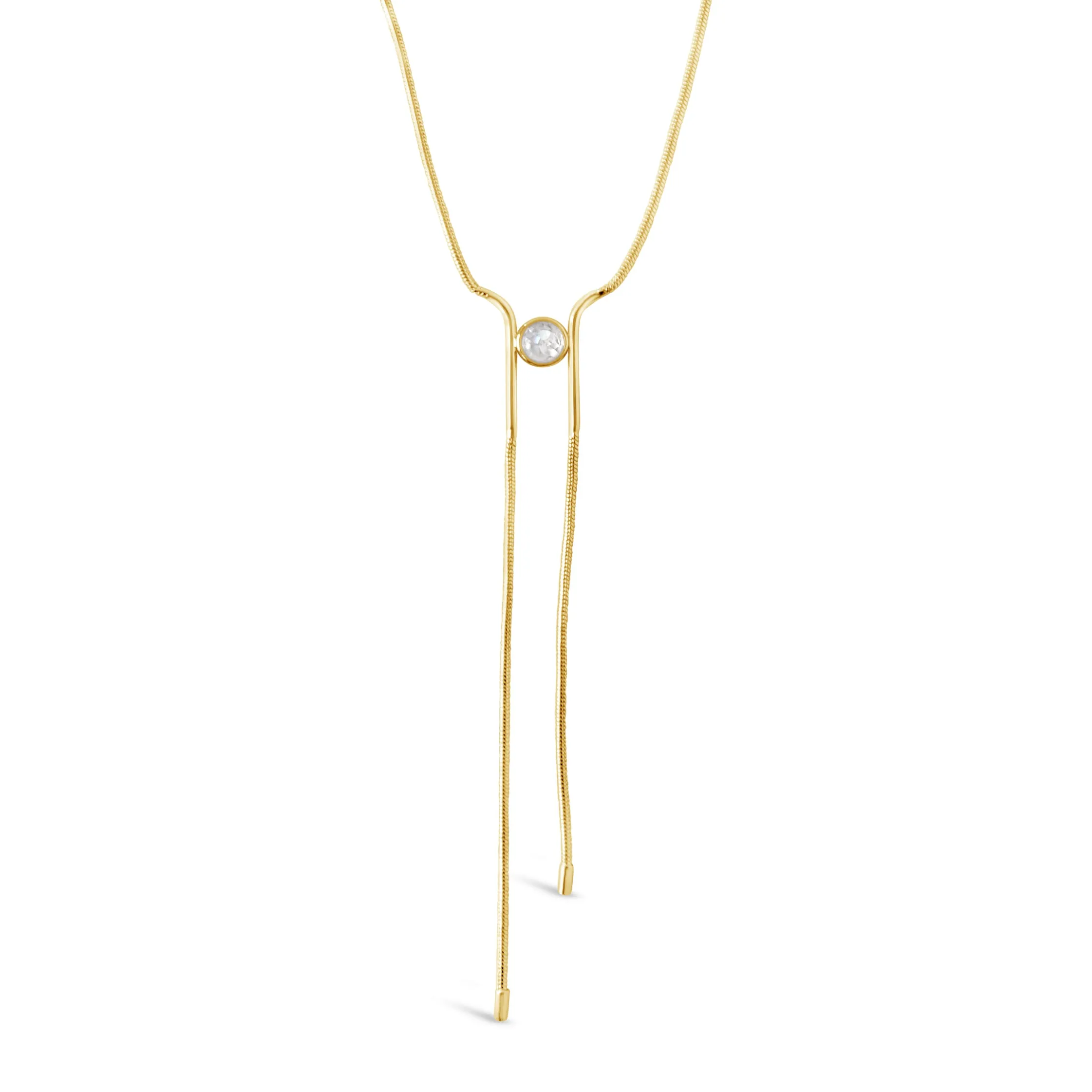 Ocean Drive Bolo- Cracked Mother of Pearl