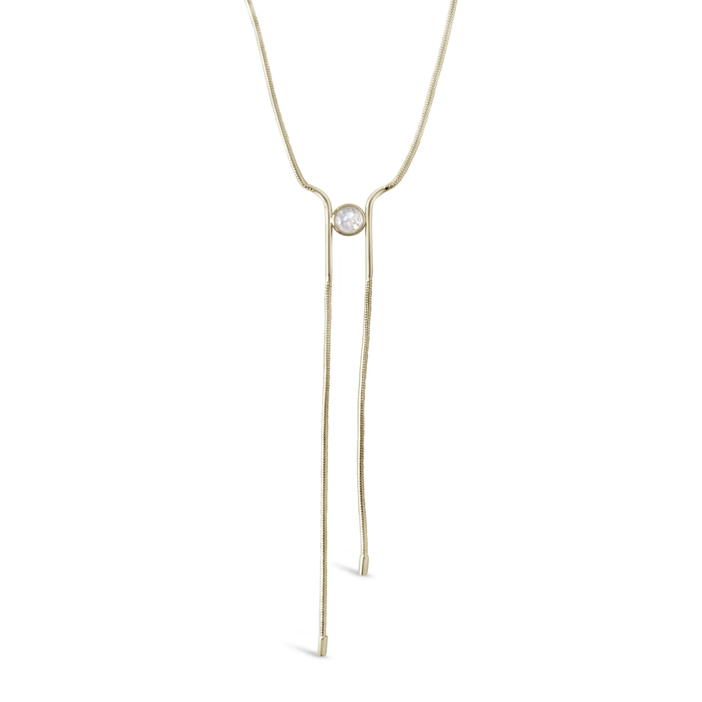 Ocean Drive Bolo- Cracked Mother of Pearl