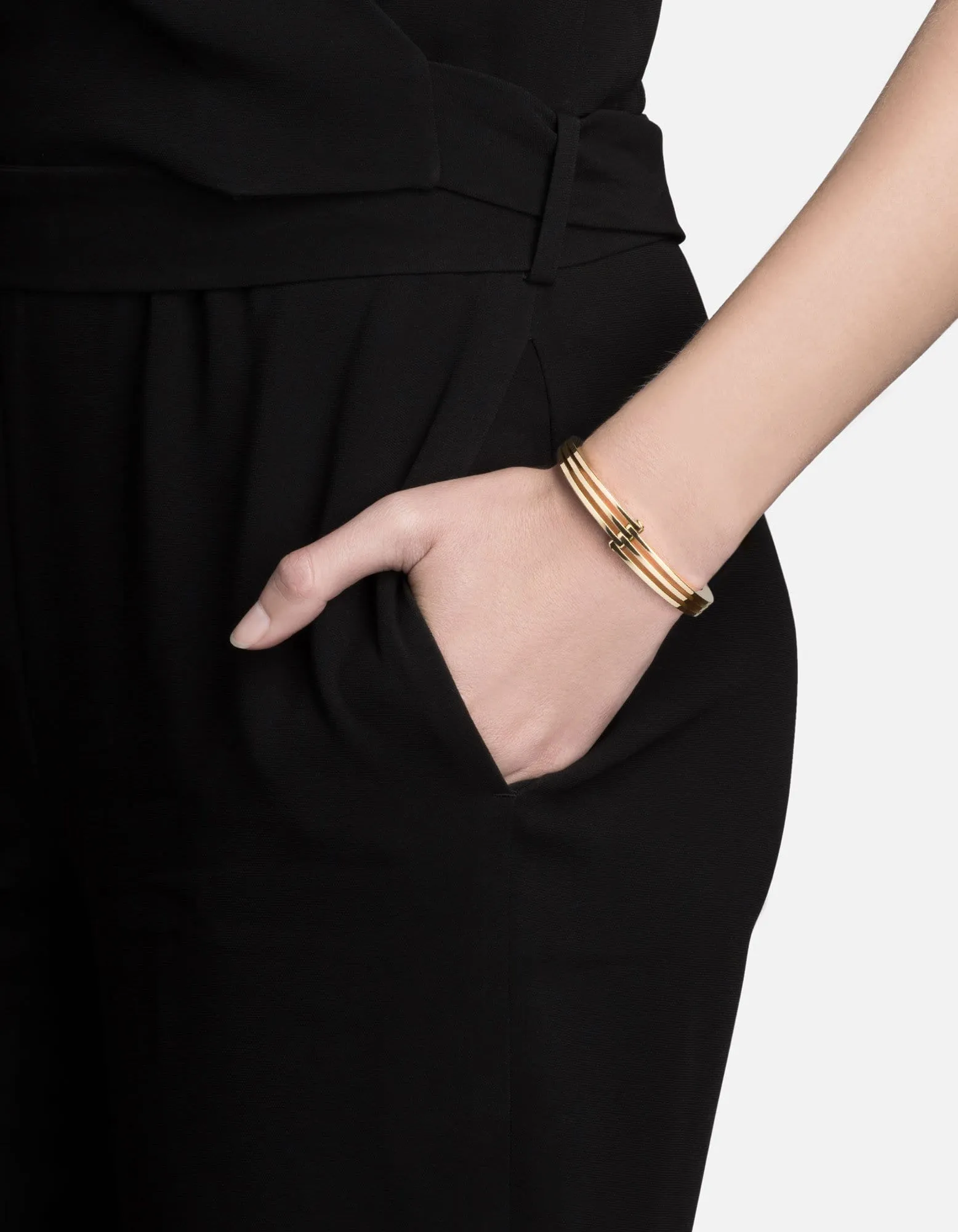Offset Cuff, Gold