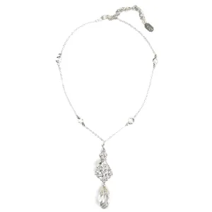 One-Of-A-Kind Delicate Channel Filigree Necklace