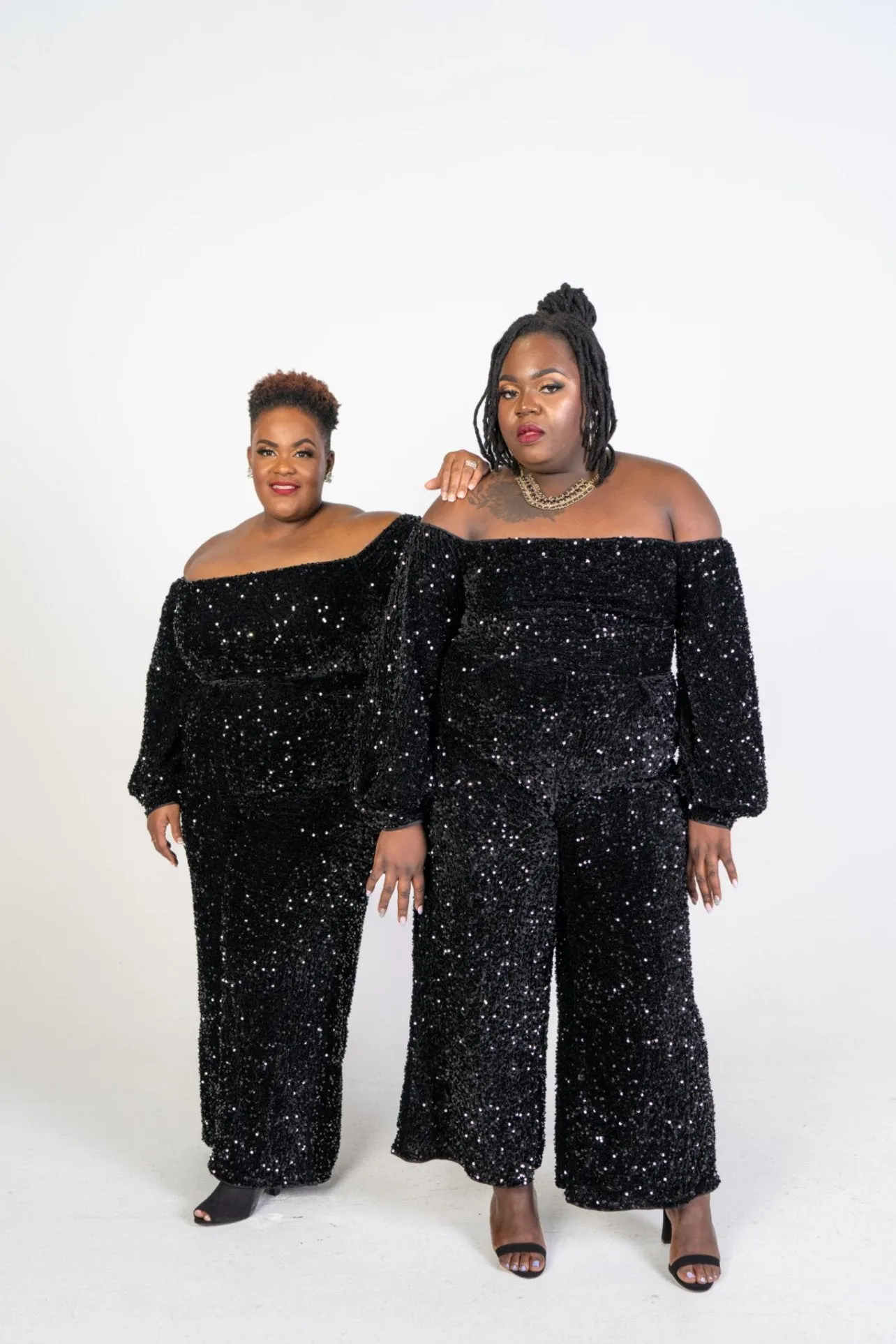 Onyx Glitz Jumpsuit