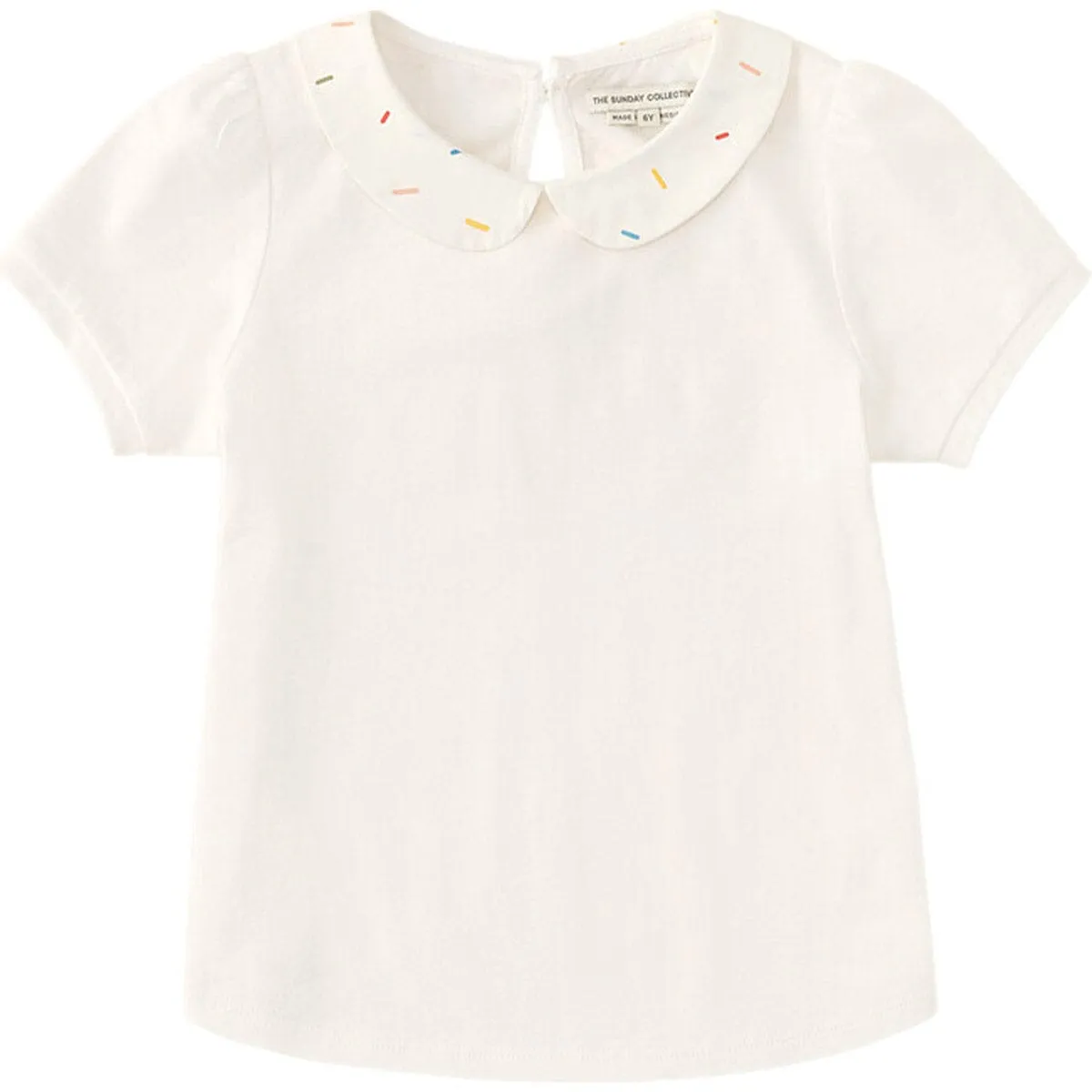 Organic Cotton Sprinkle Polo - Bright White
