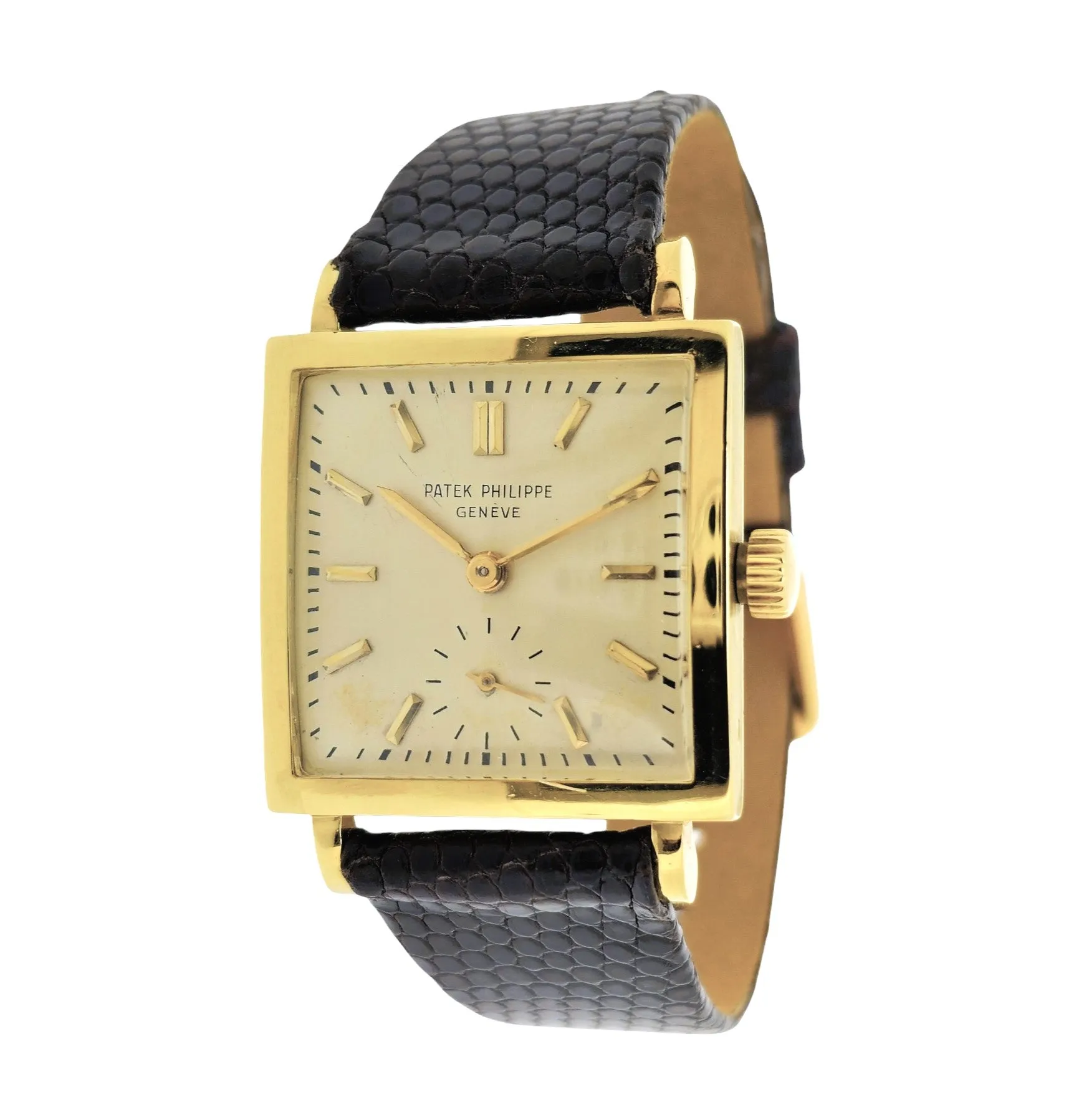 Patek Philippe 1431J Vintage Square Shape Unisex  with Bracelet, Circa 1951