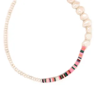 Pearl x Heishi Necklace