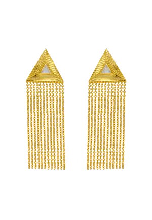 Pendientes Ópera Triángulo