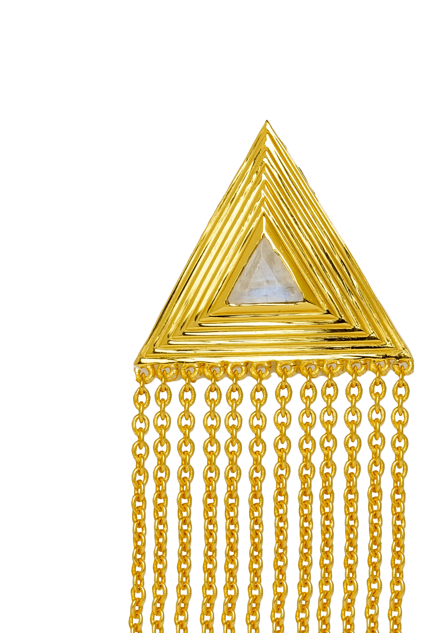 Pendientes Ópera Triángulo