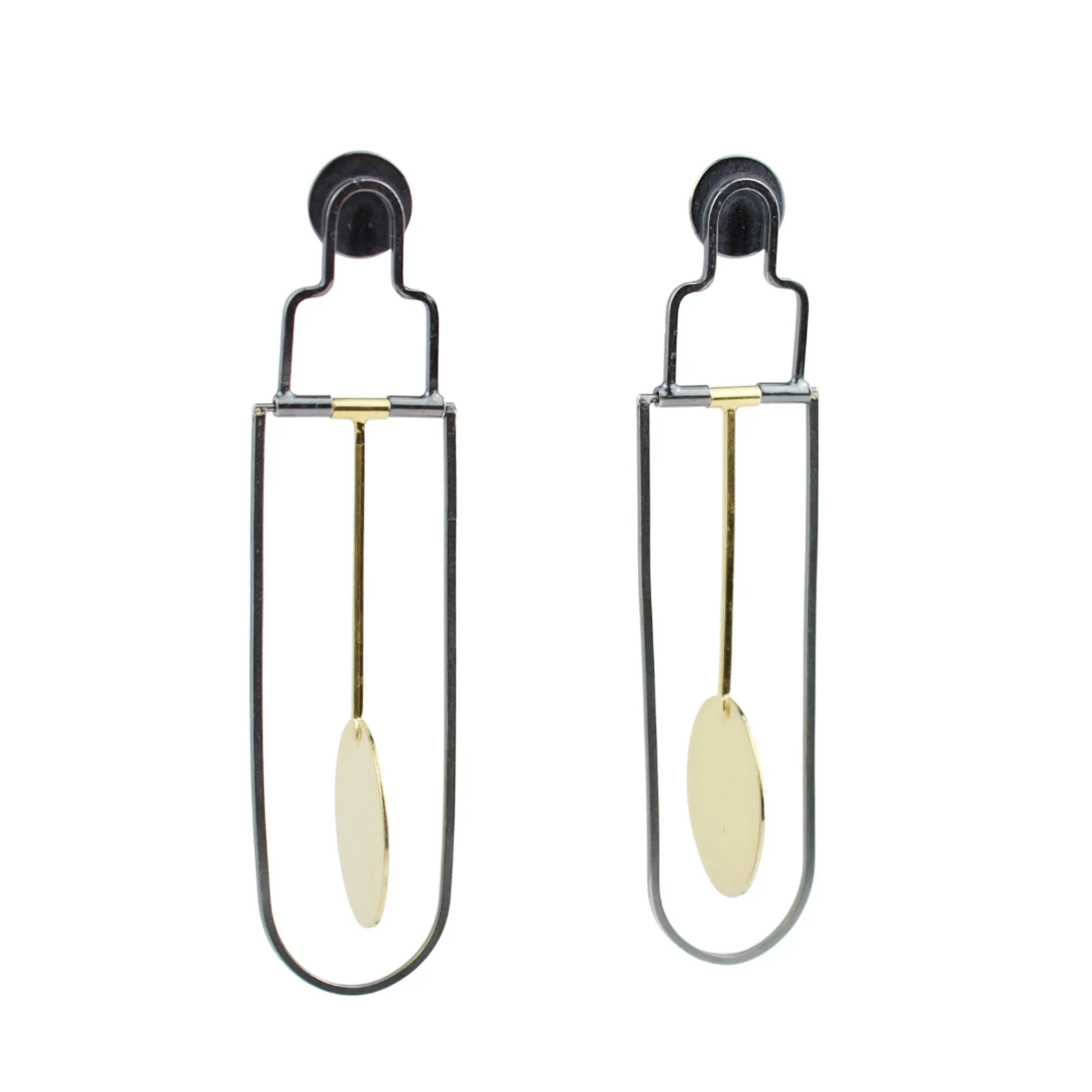Peter Antor Pendulum Post Earrings