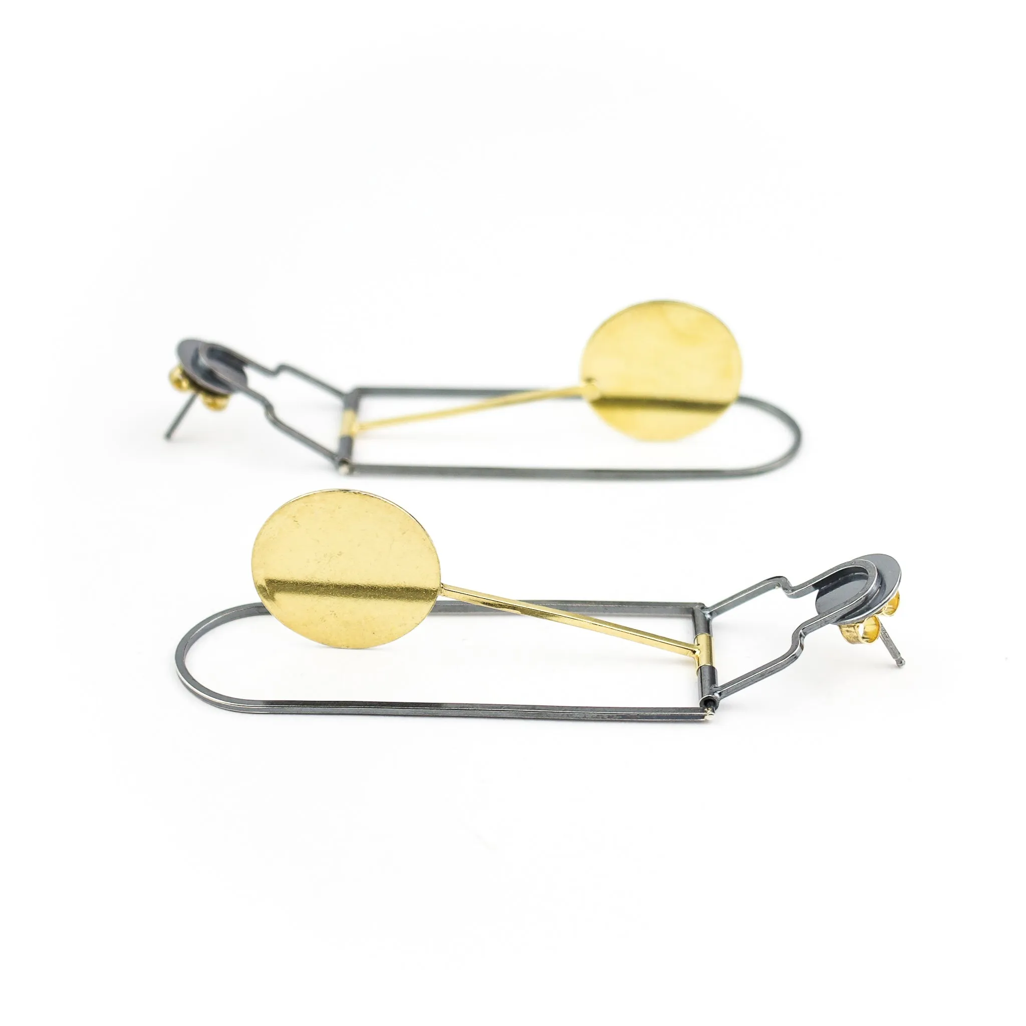 Peter Antor Pendulum Post Earrings