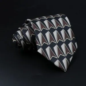 Pio di Savoia - Espresso Deco Arrow Tie