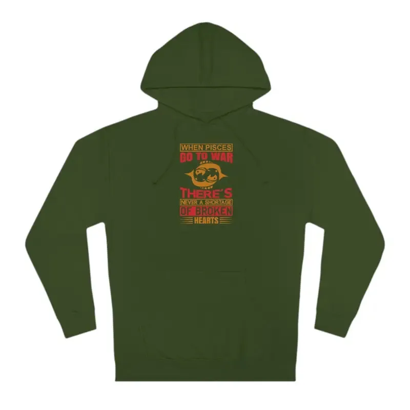 Pisces Sun Sign Unisex Hooded Sweatshirt
