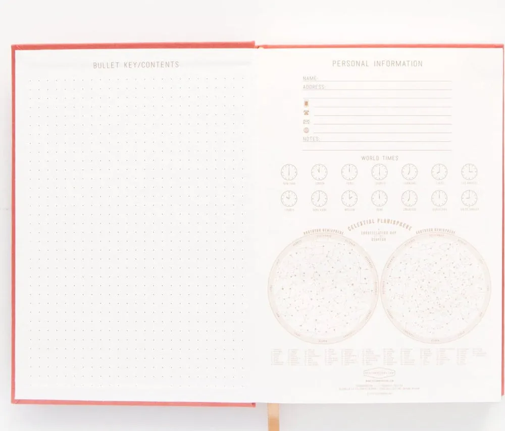 Radiant Rays Suede Notebook